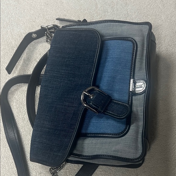 🚨Flash 50% off!🚨Michael Kors Blue Satchel - Picture 4 of 13